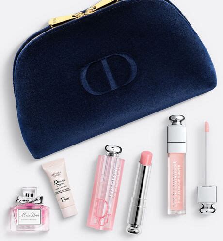 dior makeup pouch complimentary|dior makeup favorites set.